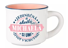 Albi Espresso cup Michaela - Unique and great, she can enjoy life 45 ml