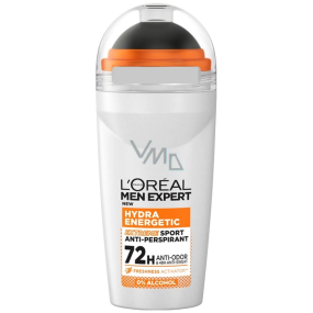 Loreal Paris Men Hydra Energetic Sport 72h antiperspirant roll-on 50 ml