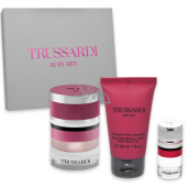 Trussardi Ruby Red Eau de Parfum for Women 30 ml + Shower Emulsion 30 ml + Eau de Parfum 7 ml Miniature Gift Set