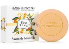 Jeanne en Provence Fleur d´ Oranger - Pomerančový květ tuhé toaletní mýdlo 100 g