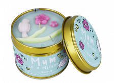 Bomb Cosmetics Best Mum - Mum In A Million Scented Natural, Handcrafted Candle in a Tin Burns for Up to 35 Hours