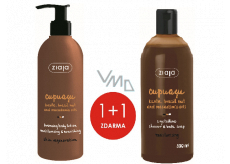 Ziaja Cupuacu bronze body lotion 300 ml + crystalline soap for shower and bath 500 ml, duopack