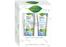 Bione Cosmetics Goat whey body milk for sensitive skin 500 ml + hand balm 205 ml, cosmetic set