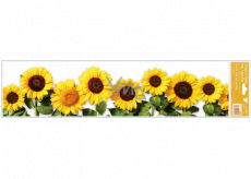 Window film without adhesive Sunflower stripes 64 x 15 cm