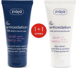 Ziaja Acai Berry SPF 10 protective, soothing day cream 50 ml + Acai Berry nourishing regenerating cream for face and neck 50 ml, duopack