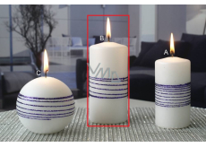 Lima Exclusive candle lilac cylinder 60 x 120 mm 1 piece