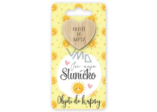 Nekupto Pocket Hug Heart You Are My Sunshine, Pocket Hug 6 x 12 cm