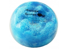 Fragrant Ormani Glycerine massage soap with a sponge filled with the scent of Giorgio Armani perfume in light blue 200 g