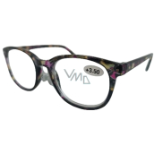 Berkeley Reading dioptric glasses +3.5 plastic blue violet-brown 1 piece MC2198