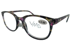 Berkeley Reading dioptric glasses +3.5 plastic blue violet-brown 1 piece MC2198