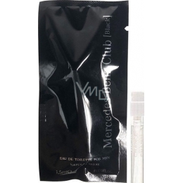 Mercedes-Benz Club Black Eau de Toilette for men 1 ml with spray, vial -  VMD parfumerie - drogerie