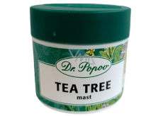 Dr. Popov Tea Tree disinfectant ointment for cold sores, acne, skin problems 50 ml