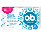 o.b. ProComfort Mini with Dynamic Fit tampons 16 pieces