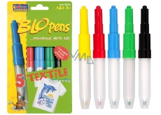 BLO pens Markers for blowing textiles 5 pieces