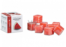 Kozák Watermelon Natural Scented Wax for Aroma Lamps and Interiors 8 Cubes 30 g