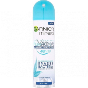 Garnier Mineral Pure Active Antibacterial 48h antiperspirant deodorant spray for women ml - VMD - drogerie