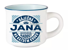 Albi Espresso cup Jana - Wonderful, gives joy at every step 45 ml