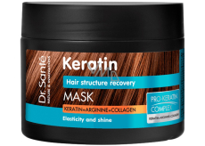 Dr. Santé Keratin Hair deeply regenerating and nourishing mask for fragile brittle hair without shine 300 ml