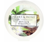 Heart & Home White tea and eucalyptus Soy natural fragrant wax 27 g