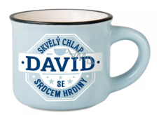 Albi Espresso Mug David - A great guy with a hero's heart 45 ml