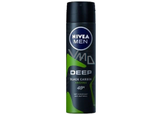 Nivea Men Deep Black Carbon Amazonia antiperspirant deodorant spray for men 150 ml