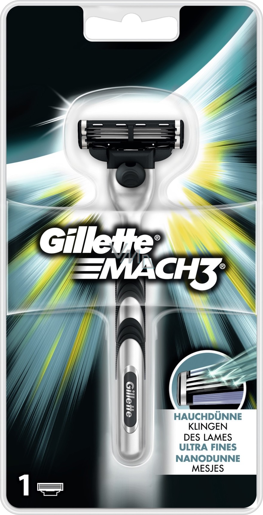 Gillette Mach3 movement 1 piece, for men - VMD parfumerie - drogerie