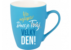 Albi Velvet cup All the best turquoise 300 ml