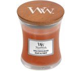 WoodWick Chilli Pepper Gelato - Ice cream with chilli and pepper scented candle with wooden wick and lid glass medium 275 g