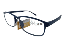 Berkeley Reading dioptric glasses +2 plastic blue 1 piece MC2269