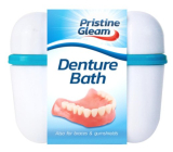 Pristine Bleam hygiene box for dentures and braces Extra