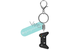 Albi Picture key ring with carabiner Game console