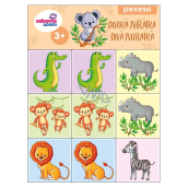 Ditipo Pexeso for kids Wild animals 297 x 222 mm