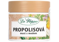 Dr. Popov Propolis ointment with honey for cracked skin, scars, wrinkles, skin problems, sunlight 50 ml