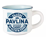 Albi Espresso cup Pavlina - Wonderful, gives joy at every step 45 ml