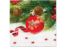 3-ply Paper Napkins 33 x 33 cm 20 pieces Christmas Bauble