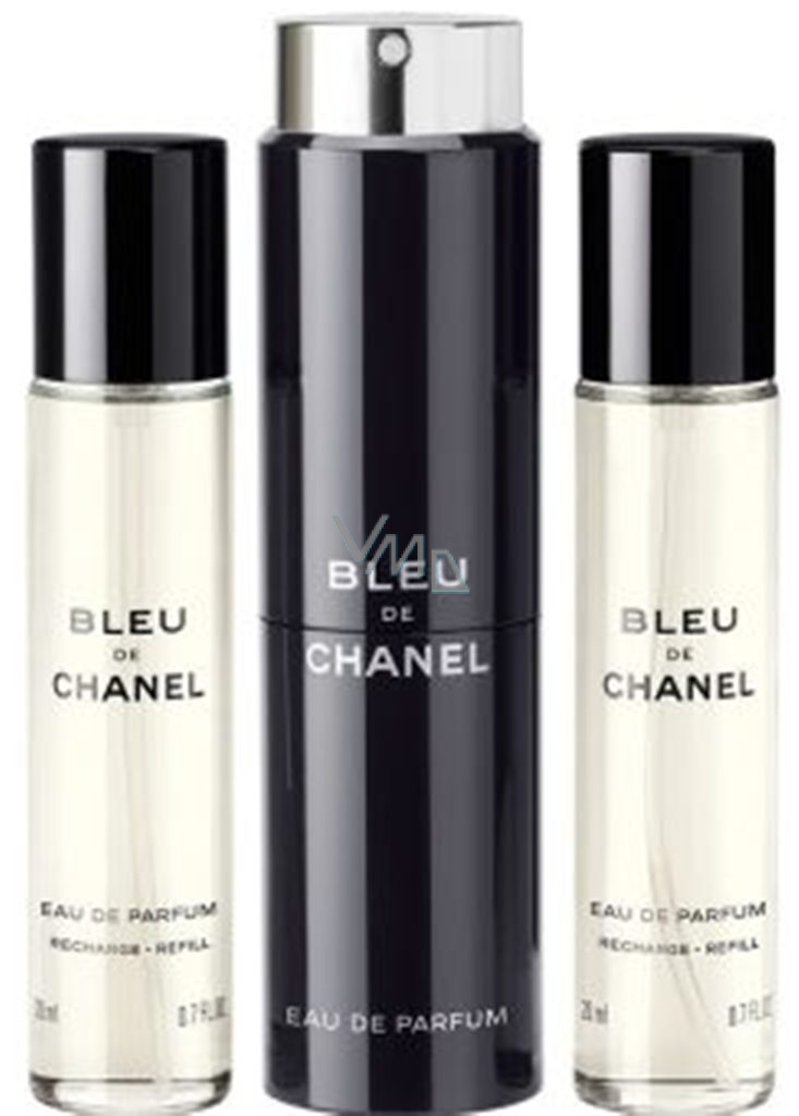 Bleu de Chanel perfumed water for men 3 x 20 complete, VMD parfumerie - drogerie