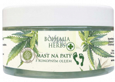 Bohemia Gifts Herbs Cannabis heel ointment with hemp oil 100 ml