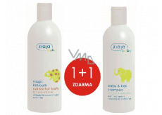 Ziaja Baby Colorful Bath magic bath foam 400 ml + gentle hair shampoo 270 ml, duopack