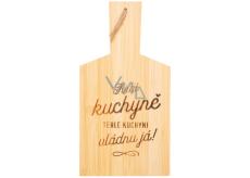 Albi Cutting board with dedication King of the Kitchen 14 x 26,5 x 1 cm