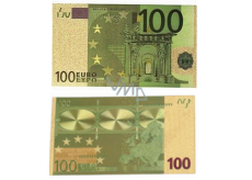 Talisman Gold plastic banknote 100 EUR