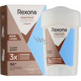 behalve voor Niet verwacht droog Rexona Maximum Protection Clean Scent antiperspirant deodorant stick for  women 45 ml - VMD parfumerie - drogerie
