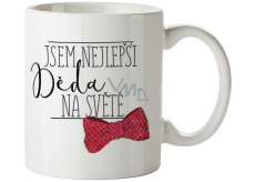 Bohemia Gifts I am the best grandpa in the world ceramic mug with picture 350 ml