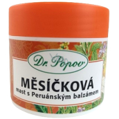 Dr. Popov Marigold ointment with peruvian balm for scars, pressure sores, calluses for tired legs, breathing 50 ml