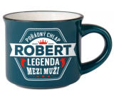 Albi Espresso Mug Robert - A Man of Valor, a Legend Among Men 45 ml