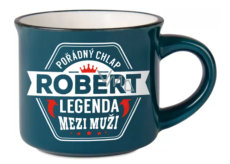 Albi Espresso Mug Robert - A Man of Valor, a Legend Among Men 45 ml