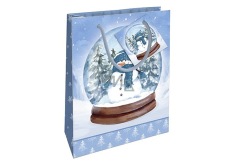 Nekupto Christmas Bag WBS 2415 Blue CZ/xSK/HU