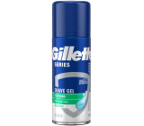 Gillette Series 3x Action Sensitive shaving gel for men 75 ml