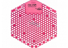 Fre Pro Wave 3D Kiwi/Grep scented urinal strainer pink 1 piece