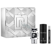 Paco Rabanne Phantom eau de toilette 50 ml + deodorant spray 150 ml + eau de toilette 10 ml miniature, gift set for men