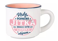 Albi Espresso Mug Jitka - Always charming, charms with her charm and wit 45 ml